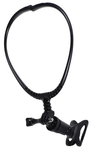 HONITANO Mikrofonhalterung 24-45mm aus Halt und Metall Hals Kunststoff Ergonomisches Stabiler mit Durchmesser Design für Mikrofone für Moderation und Outdoor Live Streaming