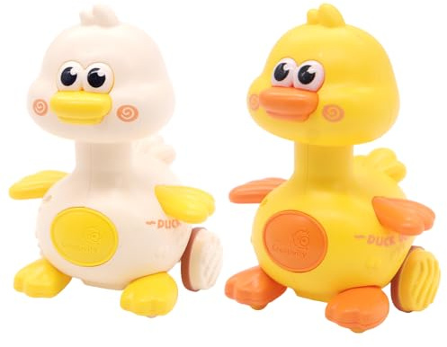 Auto Spielzeug, 2 Stück Niedlich Kinder Spielzeugauto Press and Go Auto Baby Spielzeug Infant Play Vehicle Set mit Pfeife Spielzeugautos zum Zurückziehen für Kleinkinder Geschenk für Junge Mädchen