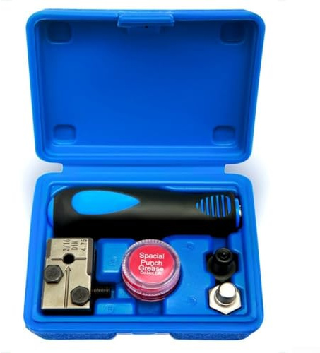 HOHOVYVY Komplettes 3/16 Zoll Doppelbördelwerkzeug Set Für Präzise Reparatur Von Bremsleitungen Im Auto Kompakt Für Werkstatt Oder Heimgebrauch