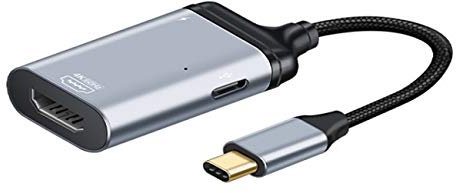 chenyang convertitore da USB-C tipo C a HDMI, adattatore HDTV 4K 60hz 1080p con porta di alimentazione PD femmina