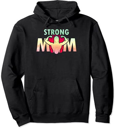 Starke Mutter Frauen Kraftsport Workout Gym Pullover Hoodie