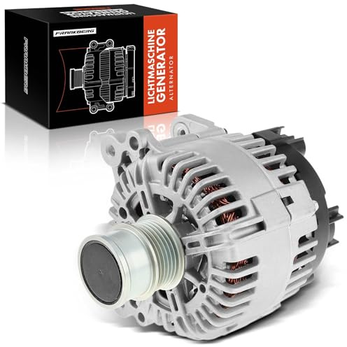 Frankberg Lichtmaschine Generator 140A 04C903023K | Kompatibel mit T.o.u.r.a.n 5T1, A1 Sportback 8XA 8XF, Polo 6C1 6R1, A3 8V1 8VK, T.C.R.O.S.S C11 D31