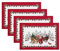 Elrene Home Fashions Villeroy & Boch Elrene Home Fashions Toy's Fantasy Holiday Platzsets, 33 x 48 cm, Mehrfarbig, 4 Stück