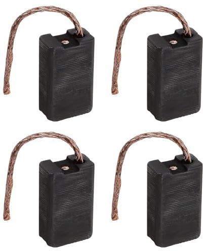 YINETTECH 2 Pares de Escobillas de Carbón con Autostop 7x12x20mm Herramienta Eléctrica Amoladora Angular Motor Escobillas de Carbón Compatible con Parkside PWS 230 D4
