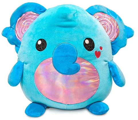 SquishPets - Elefant Kuscheltier Big Marley, Plüschtier 30 cm zum Kuscheln und Spielen