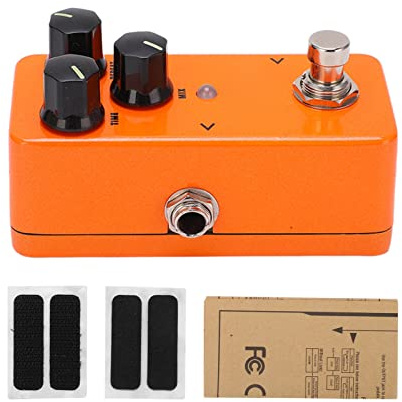 Gitarren-Delay-Pedal, Gitarren-Effektpedal, Effektpedal, 800 Ms Delay-Effektpedale, Verstellbares Metallgehäuse, E-Gitarren-Bass-Zubehör