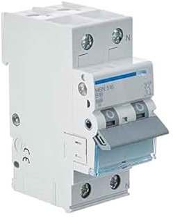 Interruttore magnetotermico 1P+N 25A-6KA Classe C per protezione dei circuiti elettrici e prevenzione del sovraccarico.