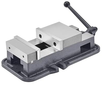 PMZZHUPVR Winkel-fixierte Flachzange 4 Zoll Hochleistungs-Schraubstock in Industriequalität Hydraulischer Tischschraubstock for Fräsmaschinen