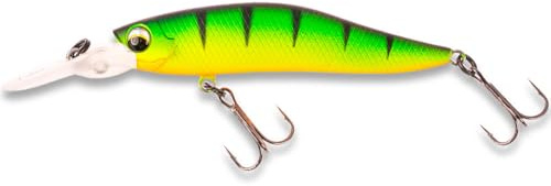 LMAB Flash Vibe 67, 80 & 98 mm - Twitchbait - Suspending & Floating, Hardbait, Wobbler Barsch, Suspender Wobbler, Zander Wobbler