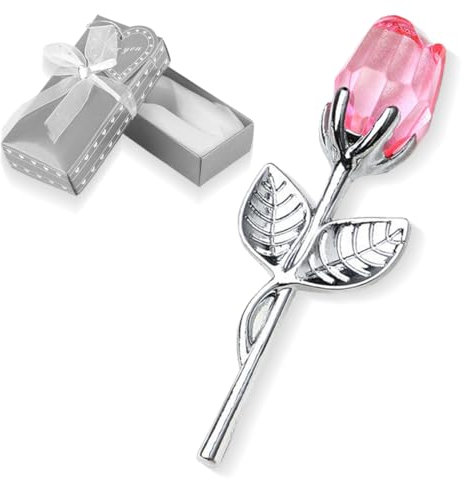 ZEPIQOR Rosa Fiore Artificiale Placcato, rosa stabilizzata, Rosa Eterna Regalo per Fidanzata Moglie Madre Figlia Nonna Donna a San Valentino（scatola in argento con asta in argento）