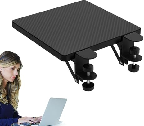 Generisch Klemme auf dem Schreibtisch Extender -, Mount | Ergonomische Tischerweiterung mit ARM -Rest -Unterstützung, einstellbares für Office Workstation, Computer Gaming Accessoires Heimstudie
