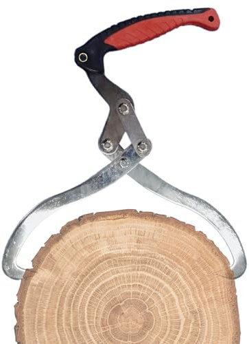 Sollevamento pinze per tronchi, Gancio artigli in legno a 2 artigli, Pinza tronchi sollevamento, movimentazione, trascinamento e trasporto, artiglio legname carichi pesant