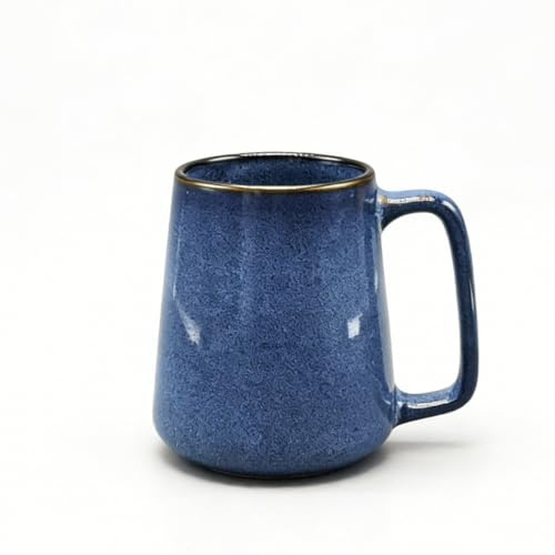 HOMD Large Coffee Mugs,Large Coffee Mugs with Ergonomic Handle,26.38OZ/780ml Ceramic Coffee Mugs,Large Mugs for Hot Drinks,Giant Mug, (Sydney Blue)