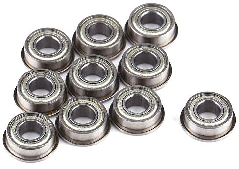 10pcs F686ZZ Mini cuscinetti a sfera in acciaio a doppia flangia schermati cuscinetti a sfere a gola profonda 6 * 13 * 5mm