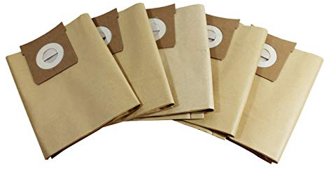 Strong Compatible Dust Bags for Titan 16L 20L 30L 40L Vacuum Cleaners (Pack of 5)