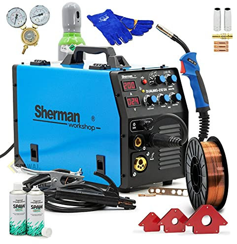 Sherman™ DUALMIG 210 S4 MIG/MAG Poste à souder Inverter 200 A sans gaz