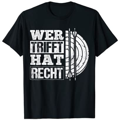 Bogenschütze Bogenschießen Bogensport Geschenk T-Shirt