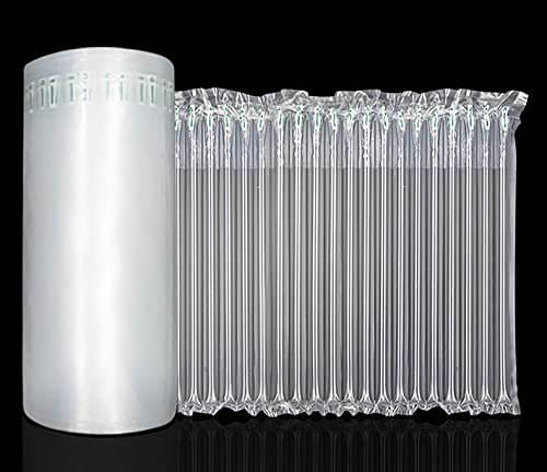 HGFHGD 15-110CM red wine bottle fruit air column buffer bubble express packaging bag roll film protection inflatable cup air column bag 50meterslong 30cm