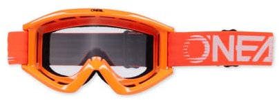 O'NEAL Motocross Brille Fahrradbrille Herren Damen B-Zero Goggle I MX MTB DH FR I Motorradbrille 100% UV-Schutz I Schlag & kratzfestes Glas I Gelb I One Size