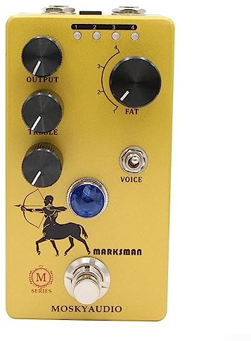 SPORTARC Overdrive Gitarrenpedal, für MOSKY für MARKSMAN Boost Overdrive The Electric Guitar Effects Pedal