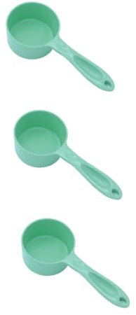 SUPVOX 3 Piezas Tazas medidoras para Alimentos Pet Feeder Contenedores de Comida Cuchara de Comida para Mascotas Vaso medidor Pala de Agua cucharas de Comida para Gatos Espesar vajilla