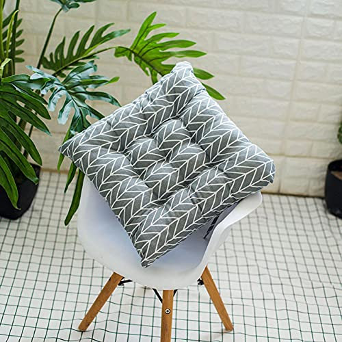 Generisch Sitzkissen Stuhlsitzkissen Stuhlkissen 40x40cm Boho Vintage Kissen Sitzkissen Outdoor Büro Boden Balkon Auto Garten Kissen Stuhlkissen (D)