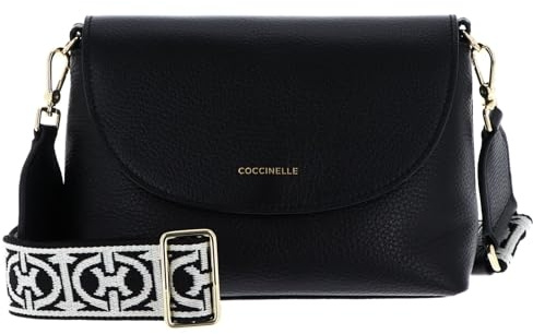 Coccinelle Coccinellepaulina - Borsa a mano, colore: Nero, nero, Taglia unica
