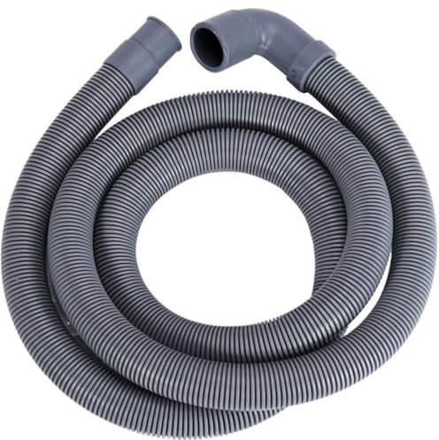 WJIAYAO Washing Machine Hose 1/1.5/2M Washing Machine Drain Waste Hose Dishwasher Laundry Washer Flexible Outlet Water Pipe Extension Drain Hose(1 Meter)