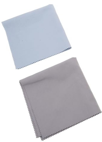 VALICLUD 6piezas Paquete De Paños De Para Limpieza y Pulido De Joyería Cristales y Pantallas Rayones Para Anillos Pendientes y Relojes