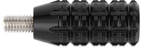 Ldafava Pedale a campeggio per cambio pedale cnc in lega in alluminio moto motociclistico pedale elegante sostituzione diretta durevole per trionph street scrambler bonneville t100 nero (Nero)