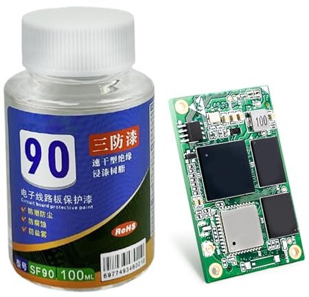 Electronic Maintenance Paint - 100ml, Protective Coating Quick Drying Insulation Spray, Waterproof Moisture Proof Transparent Layer | Circuit Board Three Proof Sealant for Repair Work