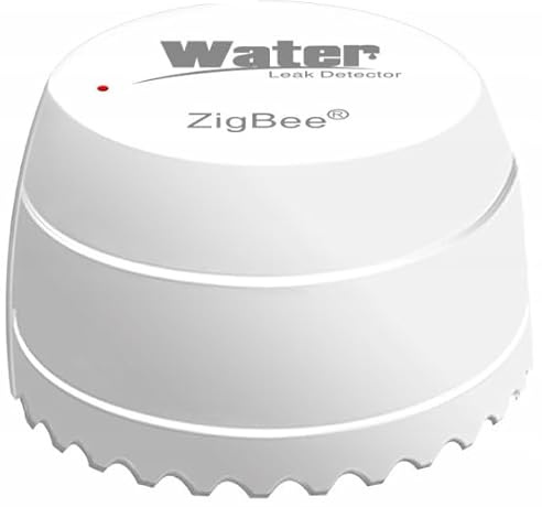 Wassermelder, Zigbee , Wassersensor Drahtloser Flutdetektor für Alarmanlage und Smart Home, Wassermelder-Alarm für Küche, Badezimmer, Keller, Kompatibel mit Tuya Smart Life App, Zigbee2MQTT