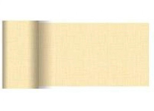 Duni Dunicel Tischläufer Linnea Cream 0,15 x 20 m