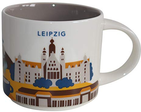 STARBUCKS City Porzellan Mug You Are Here Collection Leipzig Kaffeetasse Coffee Cup