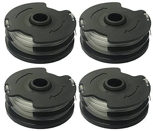 Bobina di ricambio per decespugliatore senza fili Parkside PRTA 20-Li C3 IAN351753, bobina di filo tagliabordi per Parkside PRTA 20-Li C3 (4 pezzi)