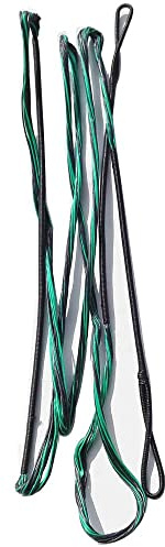 SHARROW Bogensehne Bogenschießen Fast Flight Bogensehne 60 62 66 68 70 Dacron Bogensehne handgefertigter Ersatz 16 Stränge für Traditionellen Recurvebogen Langbogen