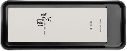 Kai Schleifstein Seki Magoroku hat eine Körnung von 8000 in der Farbe Silber, Länge 23,8 x 9,3 x 5 cm, AP-0333