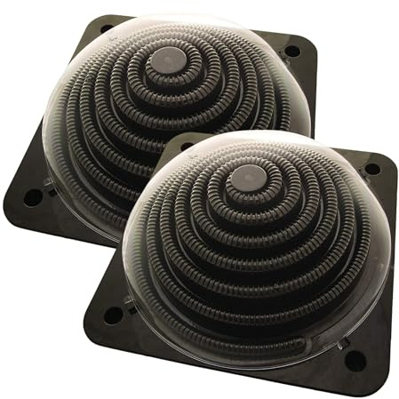 well2wellness Pool Solarheizung Powerkugel/Solarschnecke, 2 Stück | Poolheizung, Solar