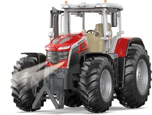siku 6885, Massey Ferguson 9S Traktor, 1:32, Ferngesteuert, Ohne Fernsteuermodul, Steuerung via App oder Gaming Controller möglich, Metall/Kunststoff, Rot