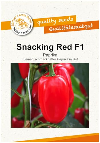 Paprikasamen Snacking Red F1 Portion