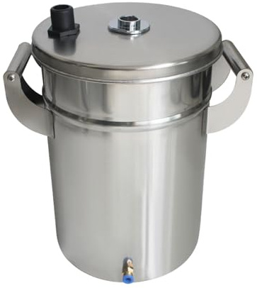 Serbatoio pistola a polvere per verniciatura elettrostatica tazza pistola a spruzzo in acciaio inox pintura per cabina di impianto macchina verniciatura aerografo professionale (220x400mm, 1)