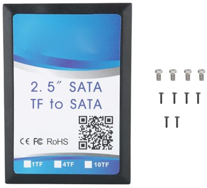 Mtlavish TF SDHC SDXC MMC -Karte zu SATA 2 5 -Zoll