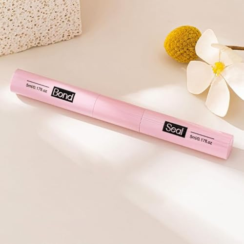 2-in-1 Eyelash Adhesive & Sealant with Remover Pen – Waterproof, Long-Lasting, Quick Dry, Gentle on Natural Lashes (2-in-1 Lash Glue & Sealant)