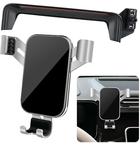 LUNQIN Car Phone Holder for Mercedes Benz S-Class 2021 2022 2023 2024 2025 S500 S580 S580e AMG S 63 4MATIC Auto Interior Accessories Best Cell Phones Mount Cellphone Mobile Cradle Bracket Screen Stand