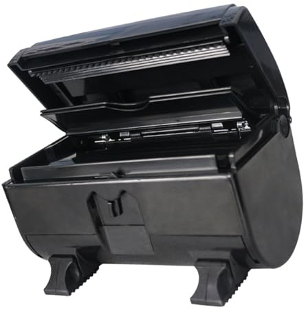 VILLCASE Automatic Tin Foil Cutting Machine Hairdressing Foil Cutter Storage Box Made of Sturdy Abs Material Suitable for Hair Salon Equipment in Black