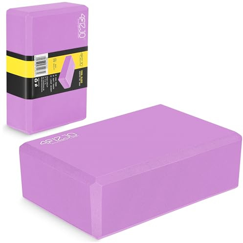 4FIZJO Yoga-Block, Sehr leicht & langlebig, Yogablock für Anfänger und Fortgeschrittene, Umweltfreundlich, Yoga & Pilates zubehör, Fitnesszubehör