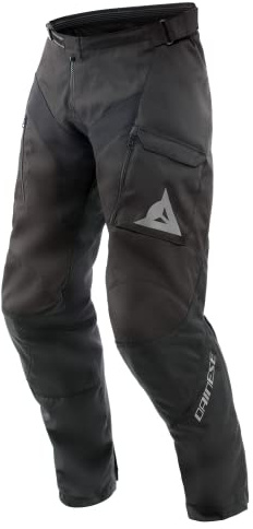 Dainese - Cherokee Tex Pants, Off Road Motorradhose, Herren Motorradhose, Abnehmbare Knieprotektoren, Verstellbare Hüftprotektoren, Mikrometrischer Verschluss, Schwarz, 54