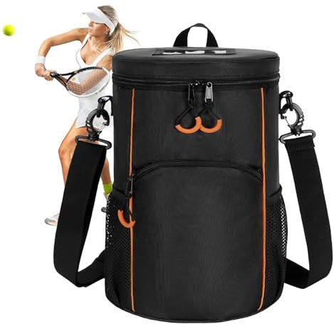 Umhängetasche, Multi-Taschentasche, Balltaschen, Bälle, Schultertaschen, Multi-Taschen-Ballhalter, Ausrüstung, wasserdichte Schultertasche, mit verstellbarem Schultergurt für Tennis, Baseball