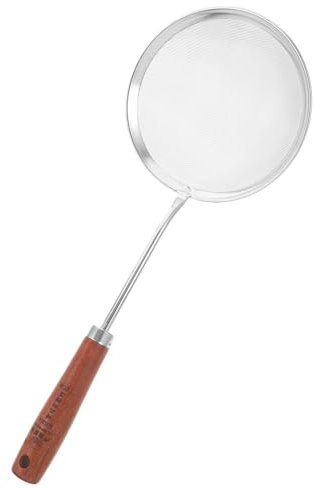 HOLIDYOYO Cuchara Ranurada Colador Inoxidable Cuchara Espumadera Colador De Fideos
