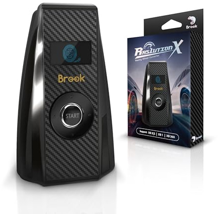 Brook Ras1ution X - Racing Wheel Converter for Xbox Series X|S, Xbox One, Xbox 360 | 60+ Steering Wheels Supported | Force Feedback & App Control